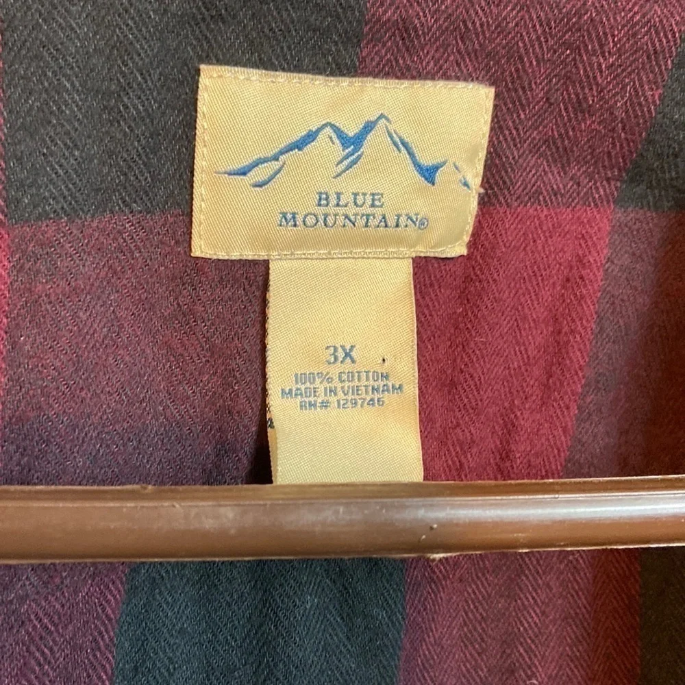 Blue Mountain Flannel Shirt - Picture 5 of 7